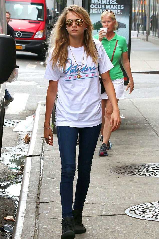 Cara Delevingne - Going to a Metting in New York City
