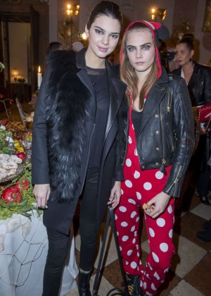 Cara Delevingne & Kendall Jenner - Chanel Metiers d'Art Collection 2014/15 Paris-Salzburg in Austria