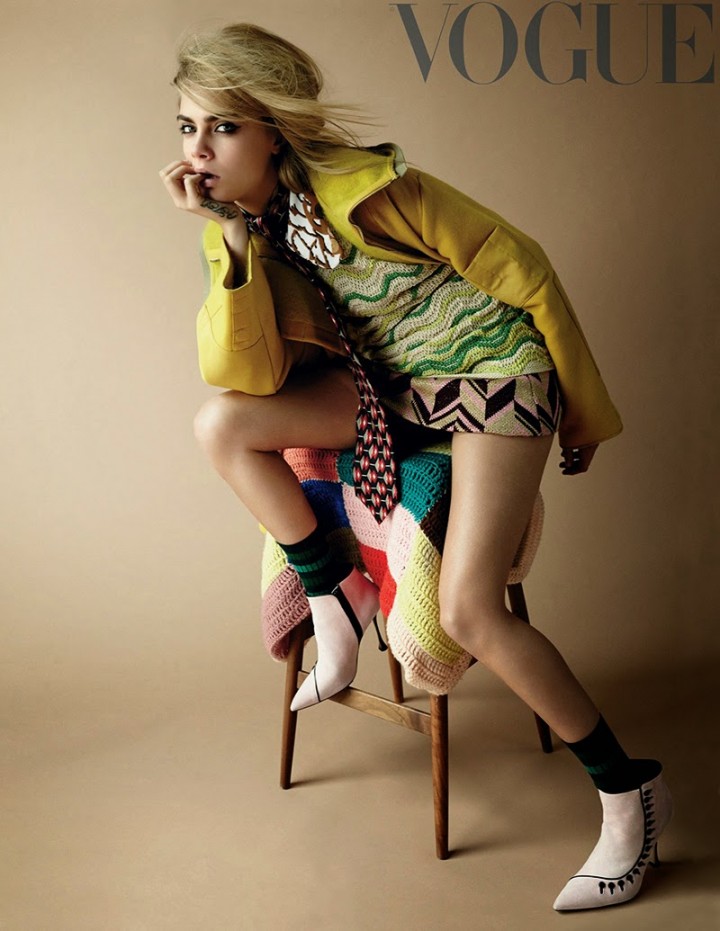 Cara Delevingne - Vogue UK Magazine (September 2014)
