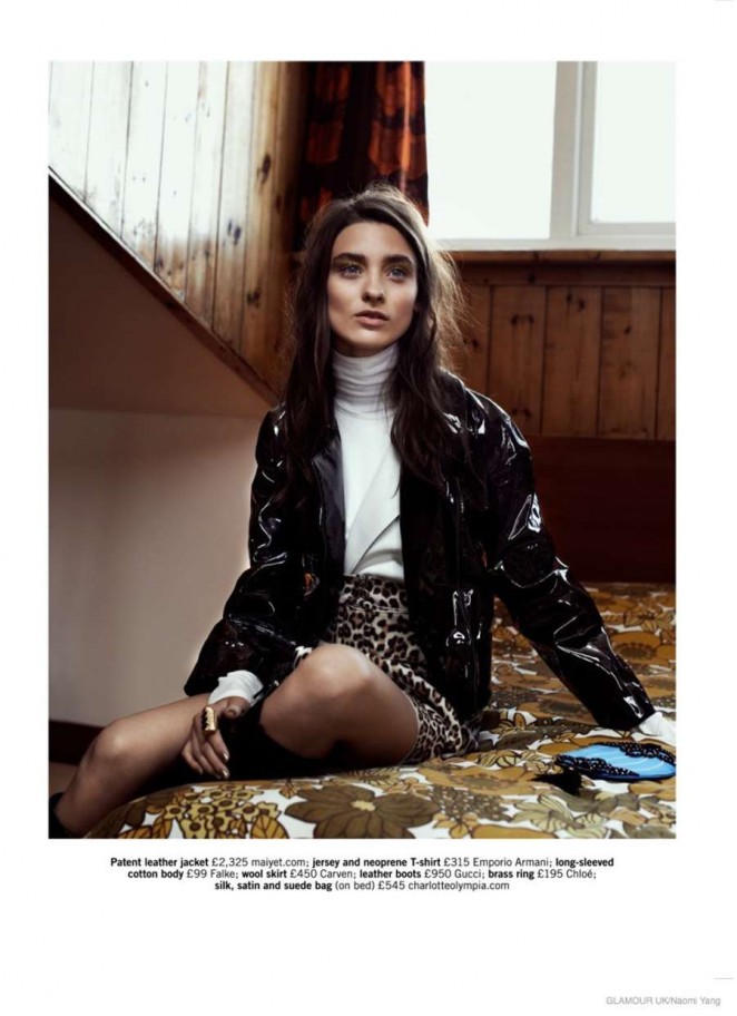 Carolina Thaler - Glamour UK Magazine (December 2014)