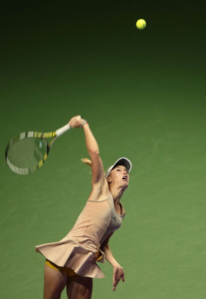 Caroline Wozniacki - WTA Finals 2014 in Singapore