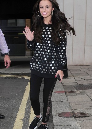 Cher Lloyd out and about in London