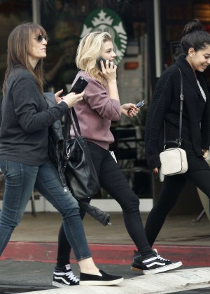 Chloe Moretz and friends out in LA