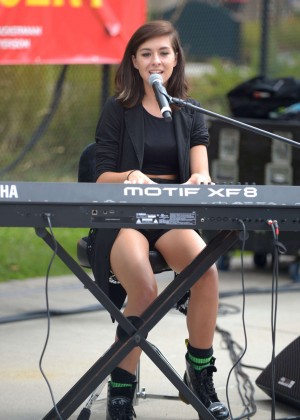 Christina Grimmie - Performing at the East Hills Park