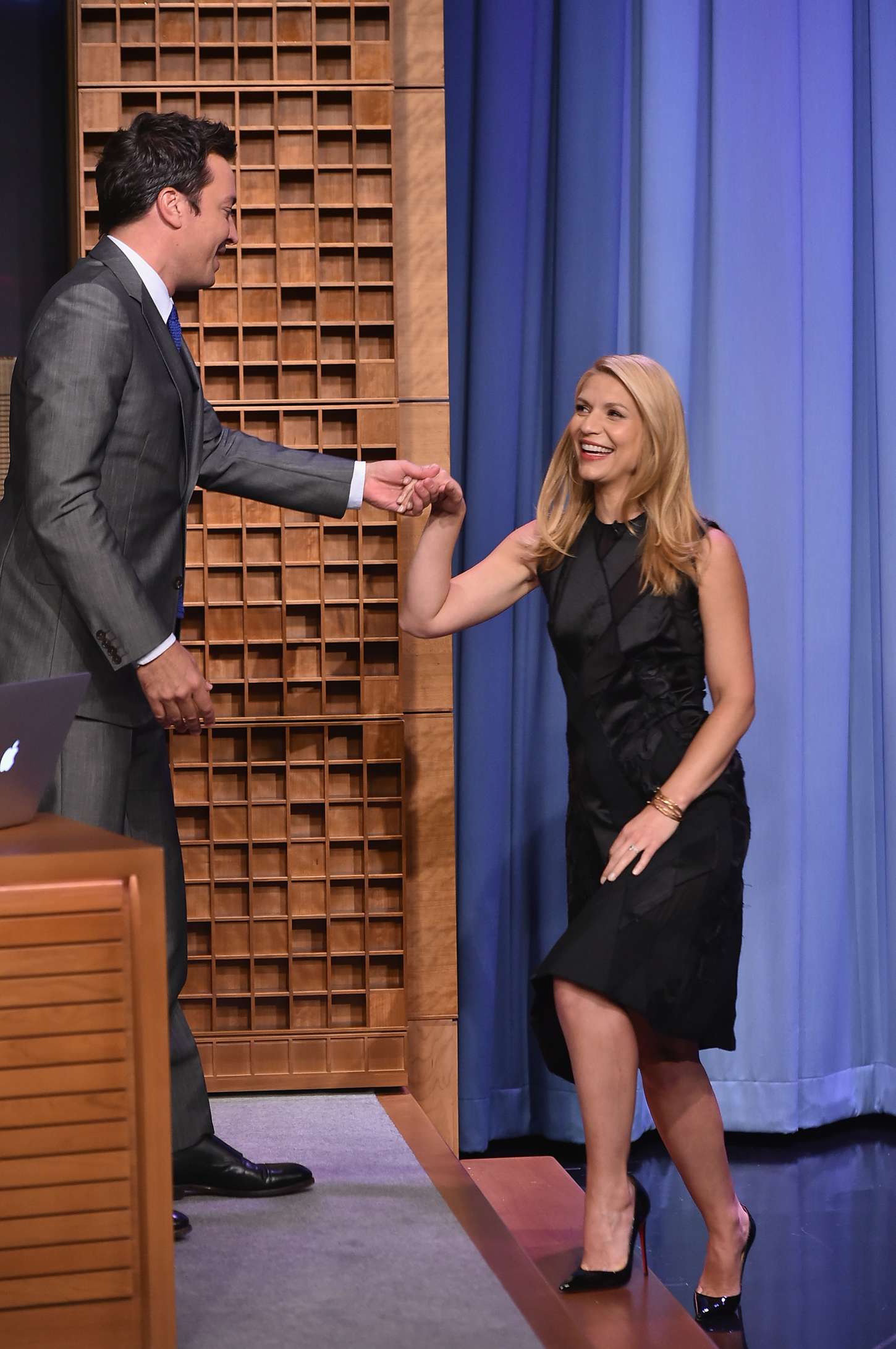 Claire Danes 2014 : Claire Danes on The Tonight Show Starring Jimmy Fallon -02