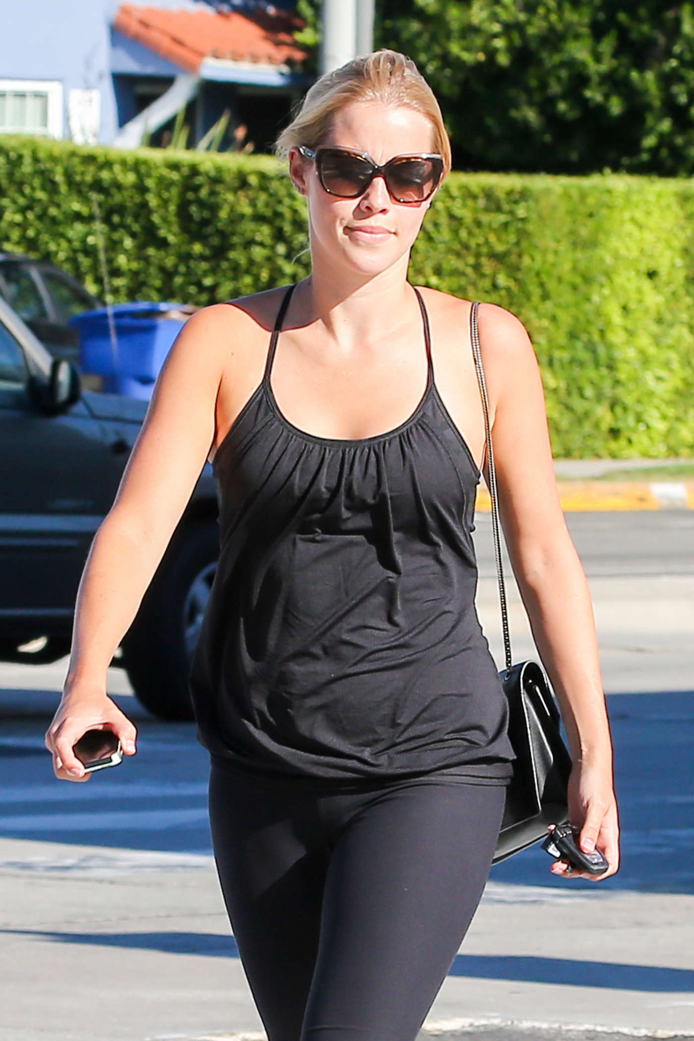 Claire Holt in Spandex -02 | GotCeleb