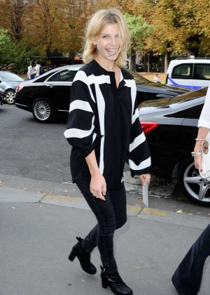 Clemence Poesy - Chloe SS 2015 Fashion Show in Paris