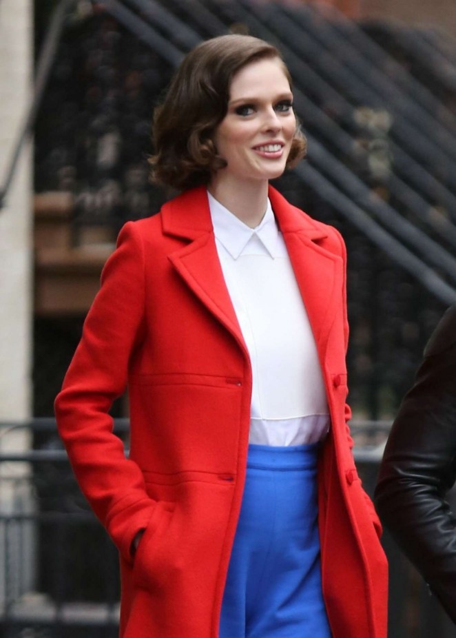 Coco Rocha - Filming "The Face" in NYC
