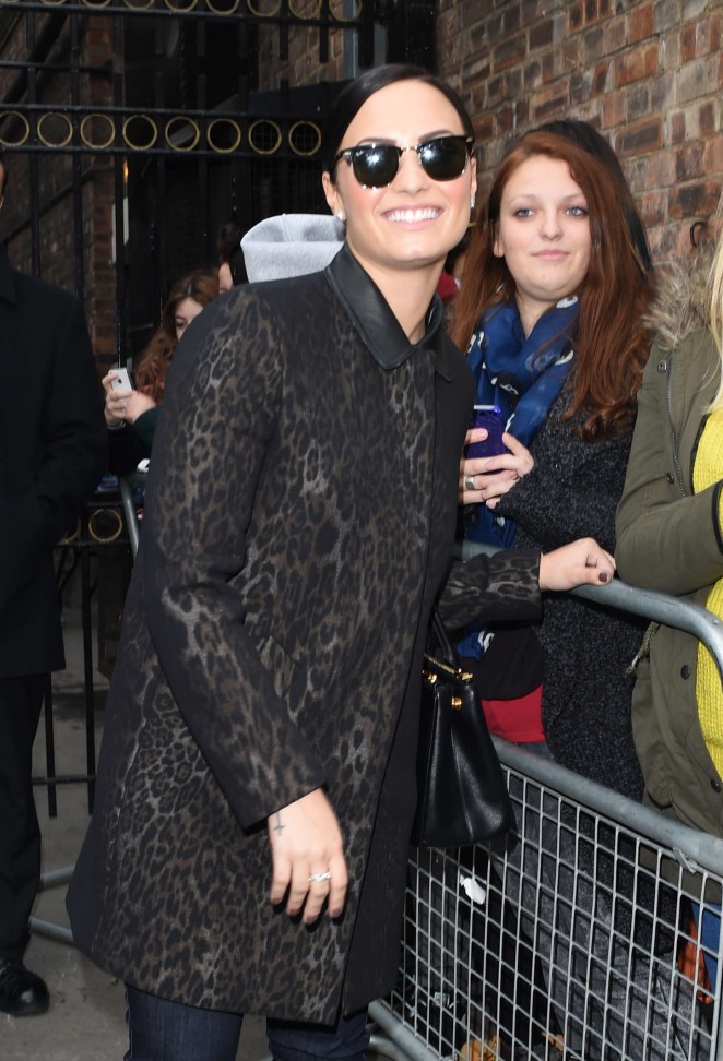 Demi Lovato at Royal Variety Performance Rehearsals in London
