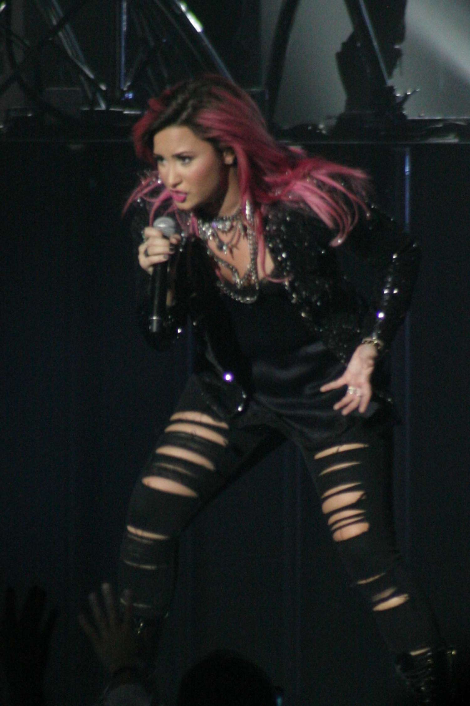Demi Lovato – Neon Lights Tour in Camden | GotCeleb