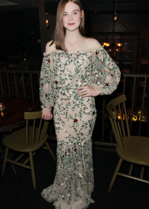 Elle Fanning - 'Lowdown' Premiere After Party in Hollywood
