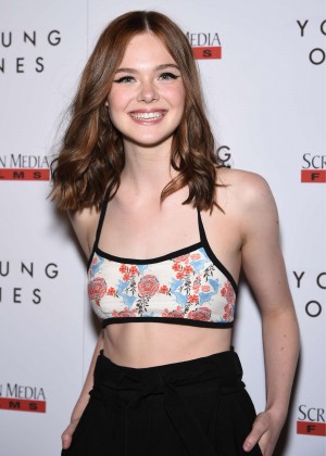 Elle Fanning - 'Young Ones' Premiere in NYC