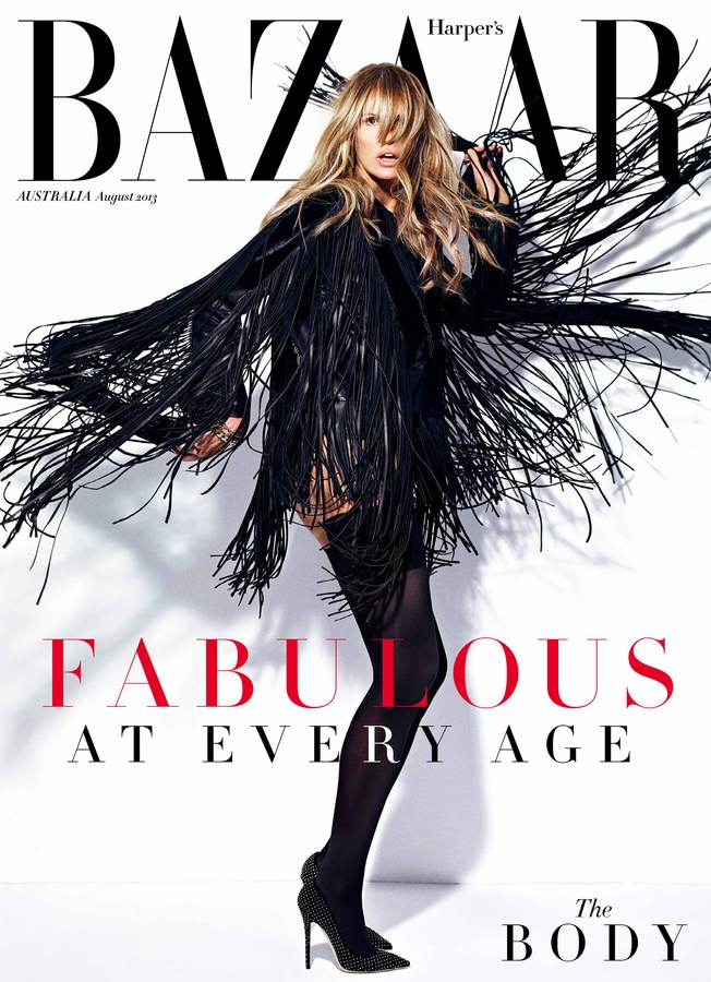 Elle Macpherson - Harpers Bazaar Magazine Australia (August 2013)-02