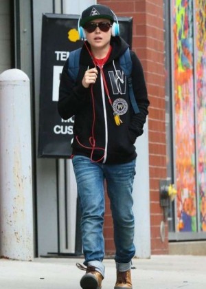 Ellen Page in Jeans out in New York City