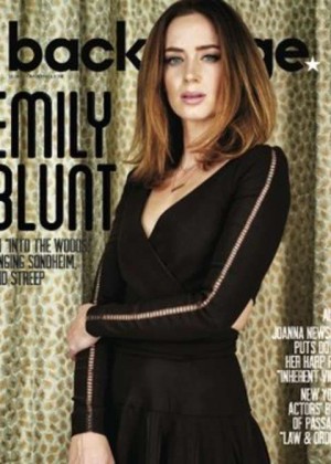 Emily Blunt - Backstage Magazine (December 2014)