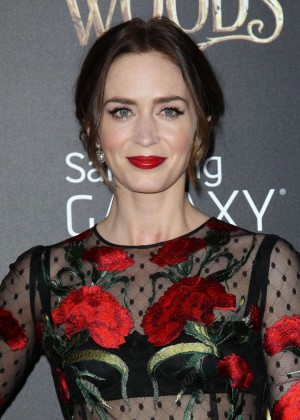 Emily Blunt - "Into the Woods" Premiere in New York