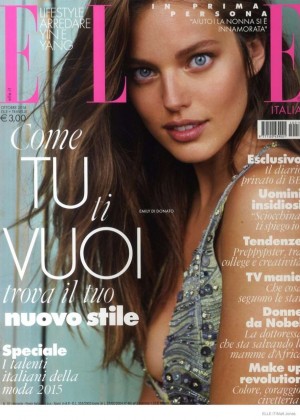 Emily DiDonato - Elle Italia Magazine (October 2014)