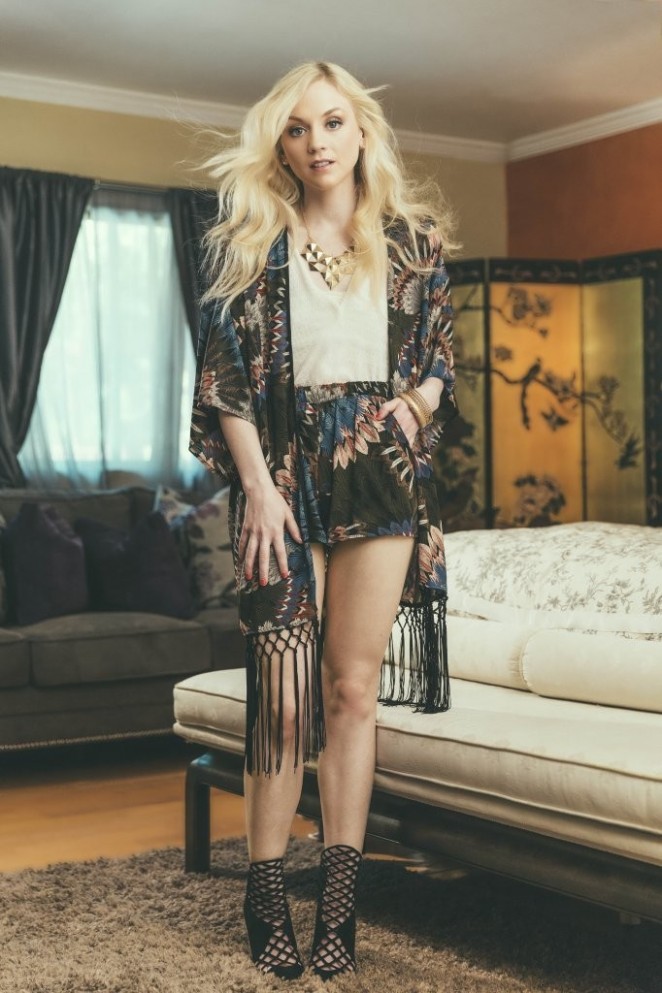 Emily Kinney - Photoshoot for 'Nikki Rich' Spring 2015