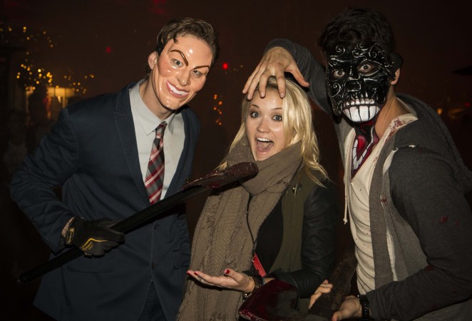 Emily Osment - Halloween Horror Nights 2014 in Universal City