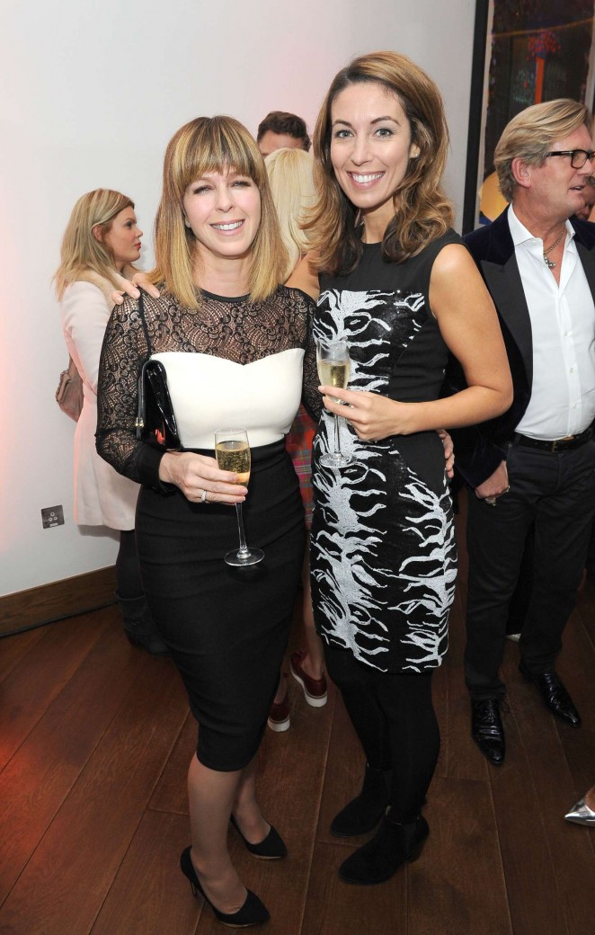 Emma Crosby & Kate Garraway - Professor Jonathan Shalit's OBE Party in London