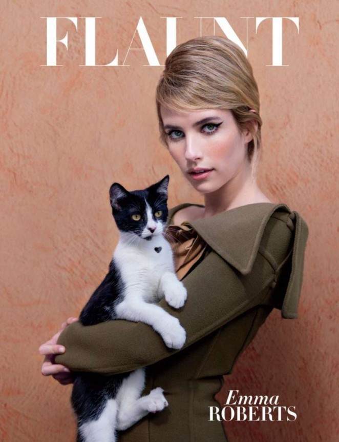 Emma Roberts - Flaunt Magazine Cover Nine Lives Issue 2014