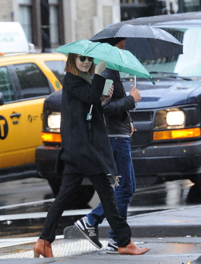 Emma Stone & Andrew Garfield Out in NYC