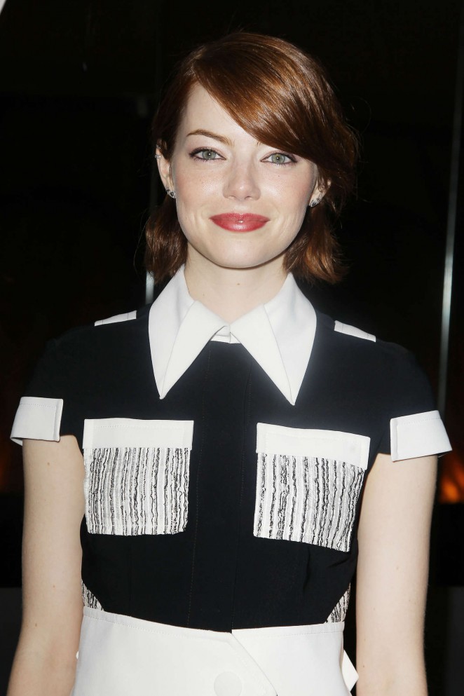Emma Stone - 'Birdman Or The Unexpected Virtue Of Ignorance' Special Luncheon in NYC
