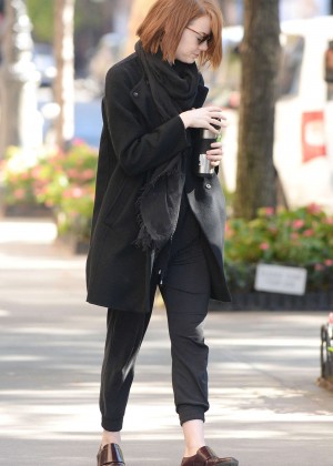 Emma Stone Style out and about in NYC