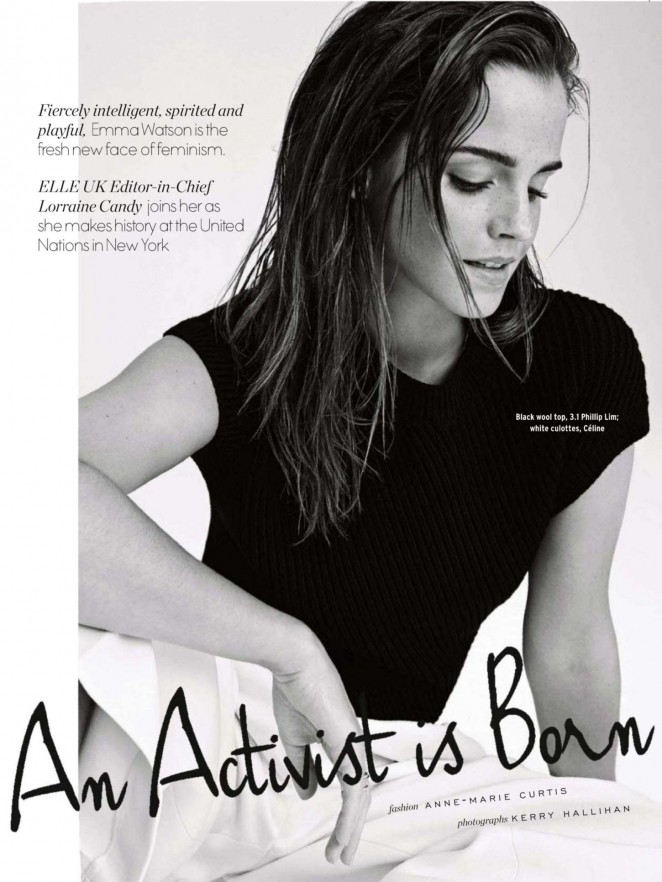 Emma Watson - Elle South Africa Magazine (January 2015)