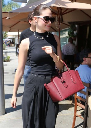 Emmy Rossum in Black Out in Beverly Hills