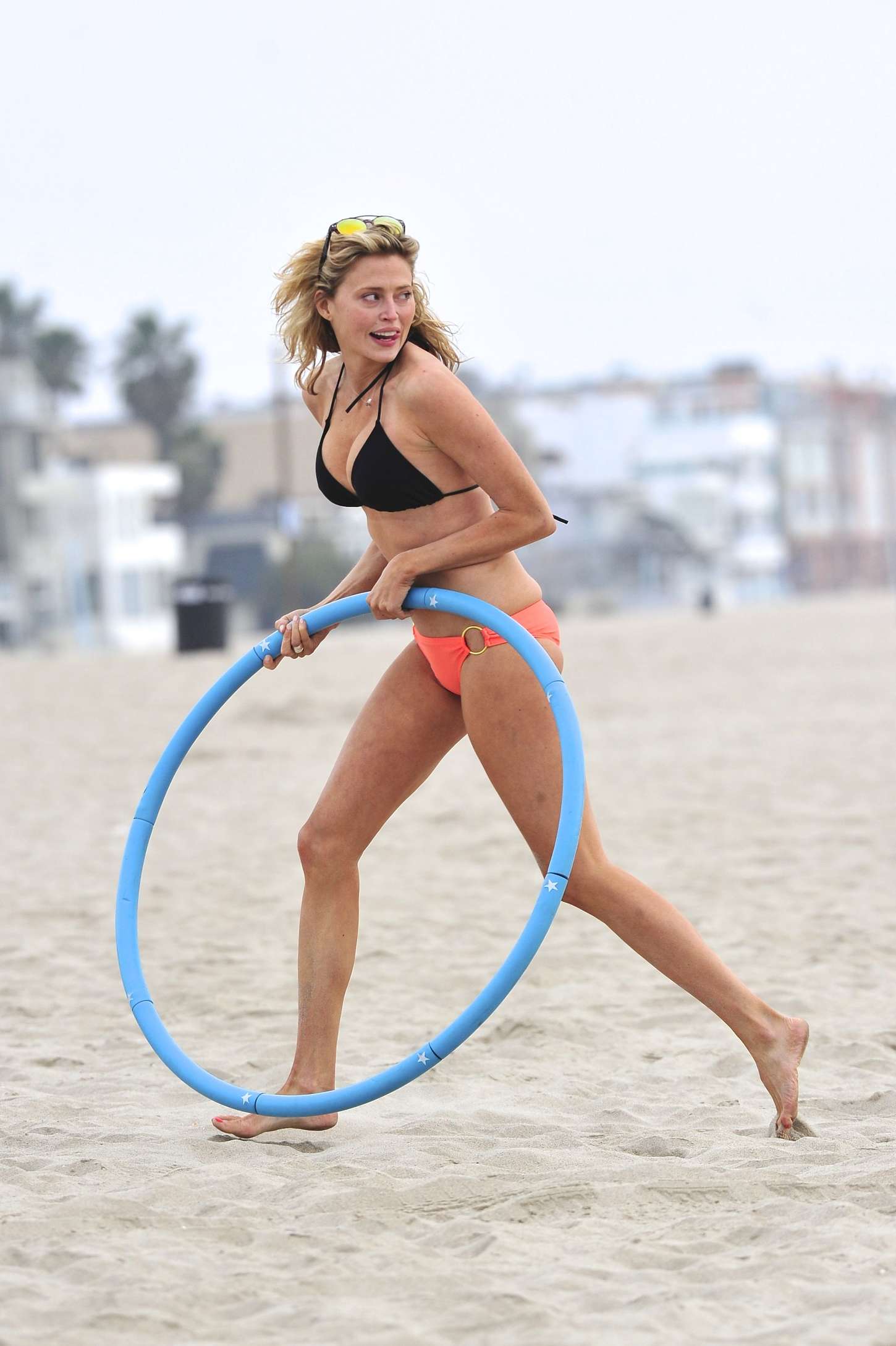 Estella Warren - Wearing a Bikini at Venice Beach. 