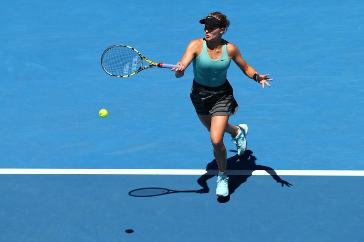 Eugenie Bouchard Vs Ana Ivanovic - 2014 Australian Open in Melbourne ...