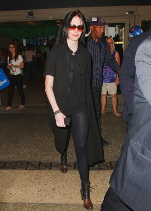 Eva Green - At LAX Airport in Los Angeles