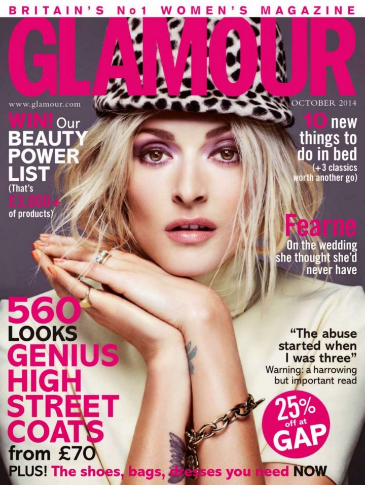 Fearne Cotton - Glamour UK Magazine (October 2014)