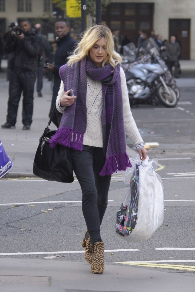 Fearne Cotton in jeans out in London