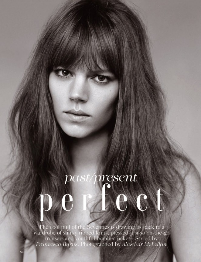 Freja Beha Erichsen - Vogue UK Magazine (January 2015)