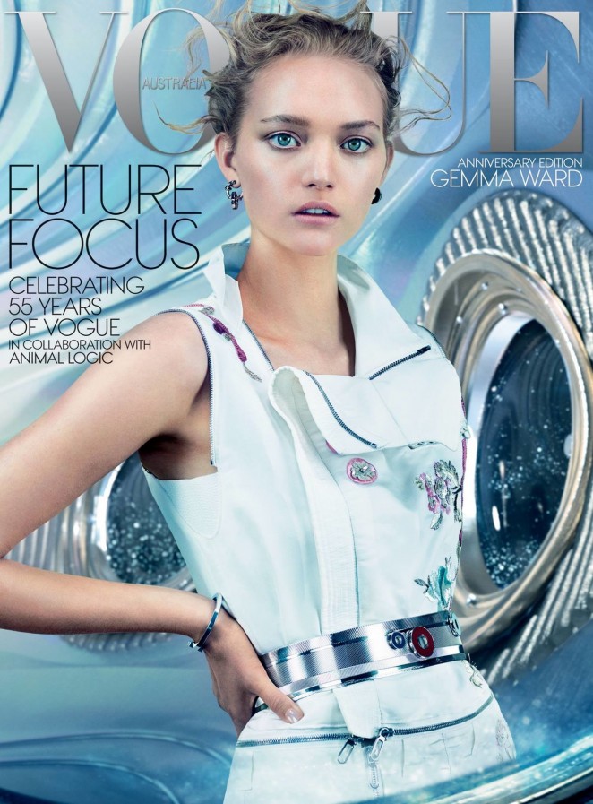 Gemma Ward - Vogue Australia Magazine (December 2014)
