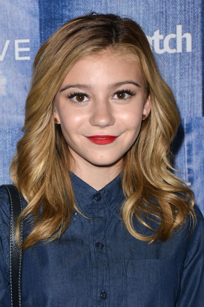 Genevieve Hannelius - People StyleWatch 4th Annual Denim Party in LA