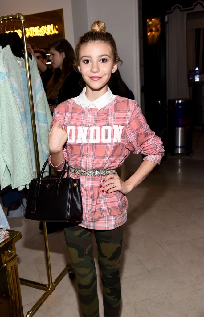 Genevieve Hannelius - Wildfox Flagship Store Launch Party in West Hollywood