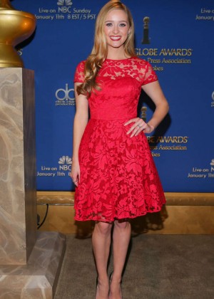 Greer Grammer - 72nd Annual Golden Globe Awards Nominations Announcement in LA