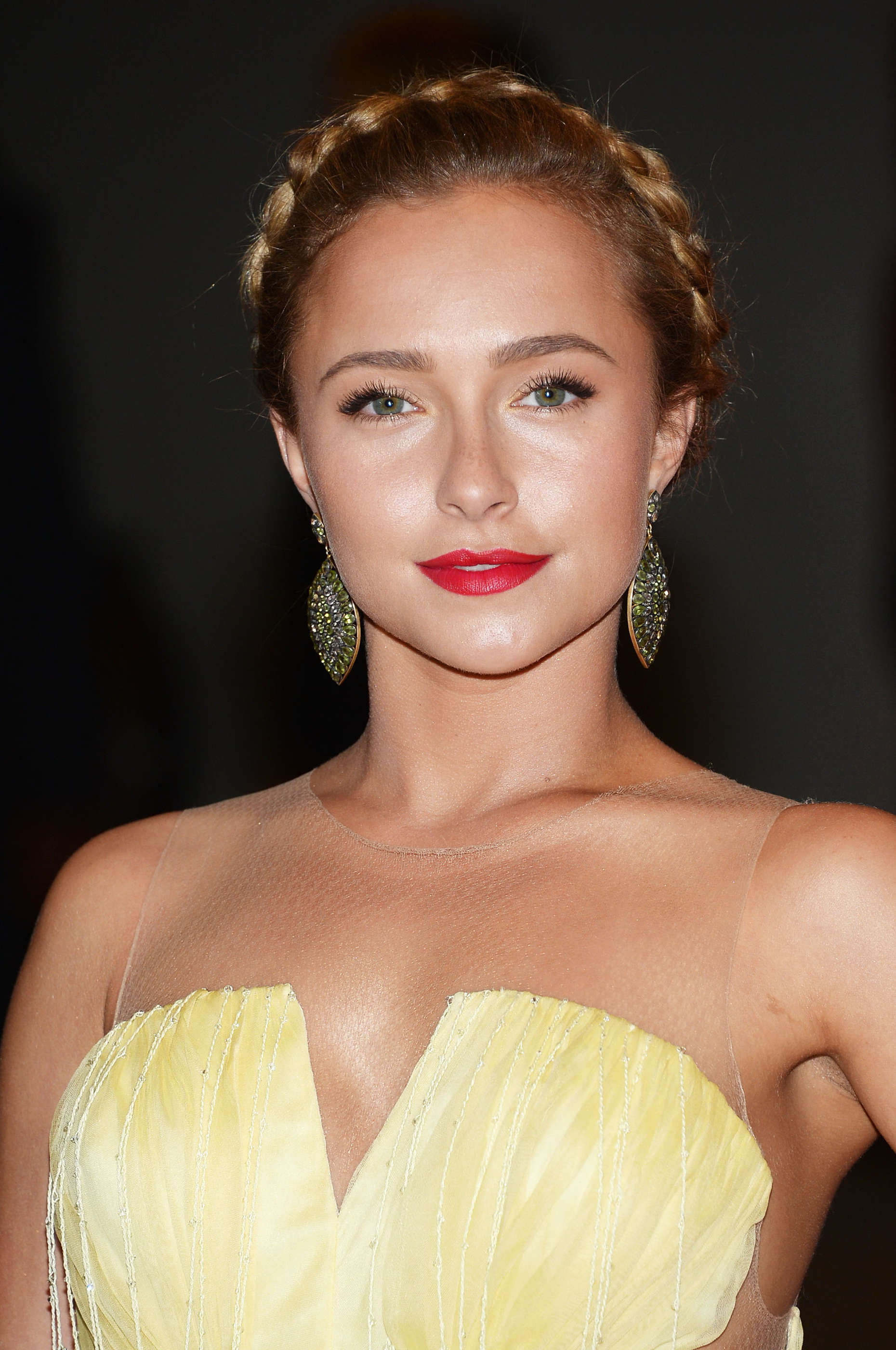 Hayden Panettiere - In Yellow Dress at White House Correspondents 2013