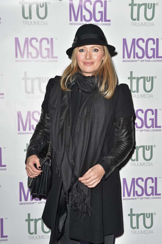 Hayley McQueen - The MediaSkin Gifting Lounge in London