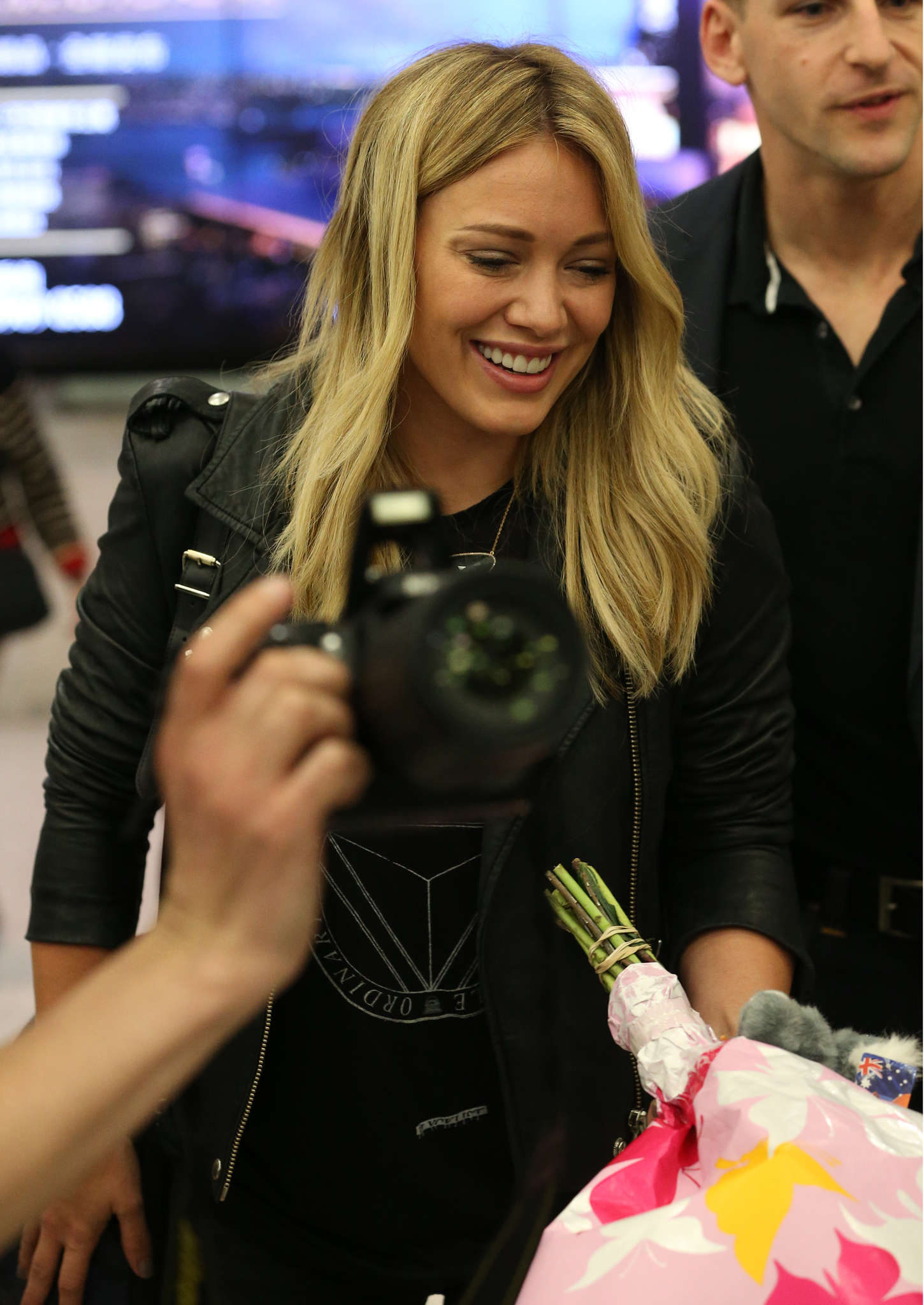 Hilary Duff 2014 : Hilary Duff at Sydney International Airport -01