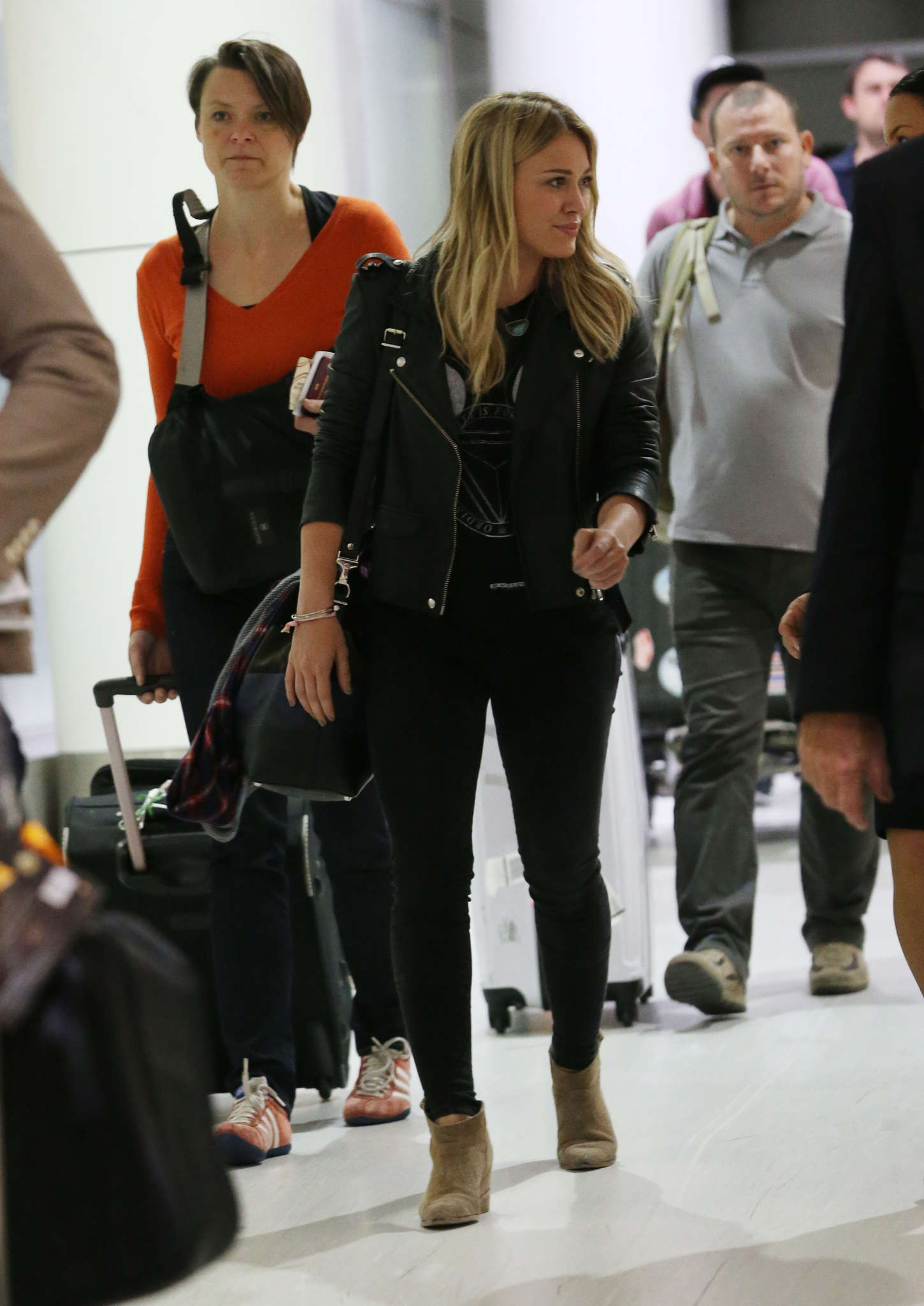 Hilary Duff 2014 : Hilary Duff at Sydney International Airport -04