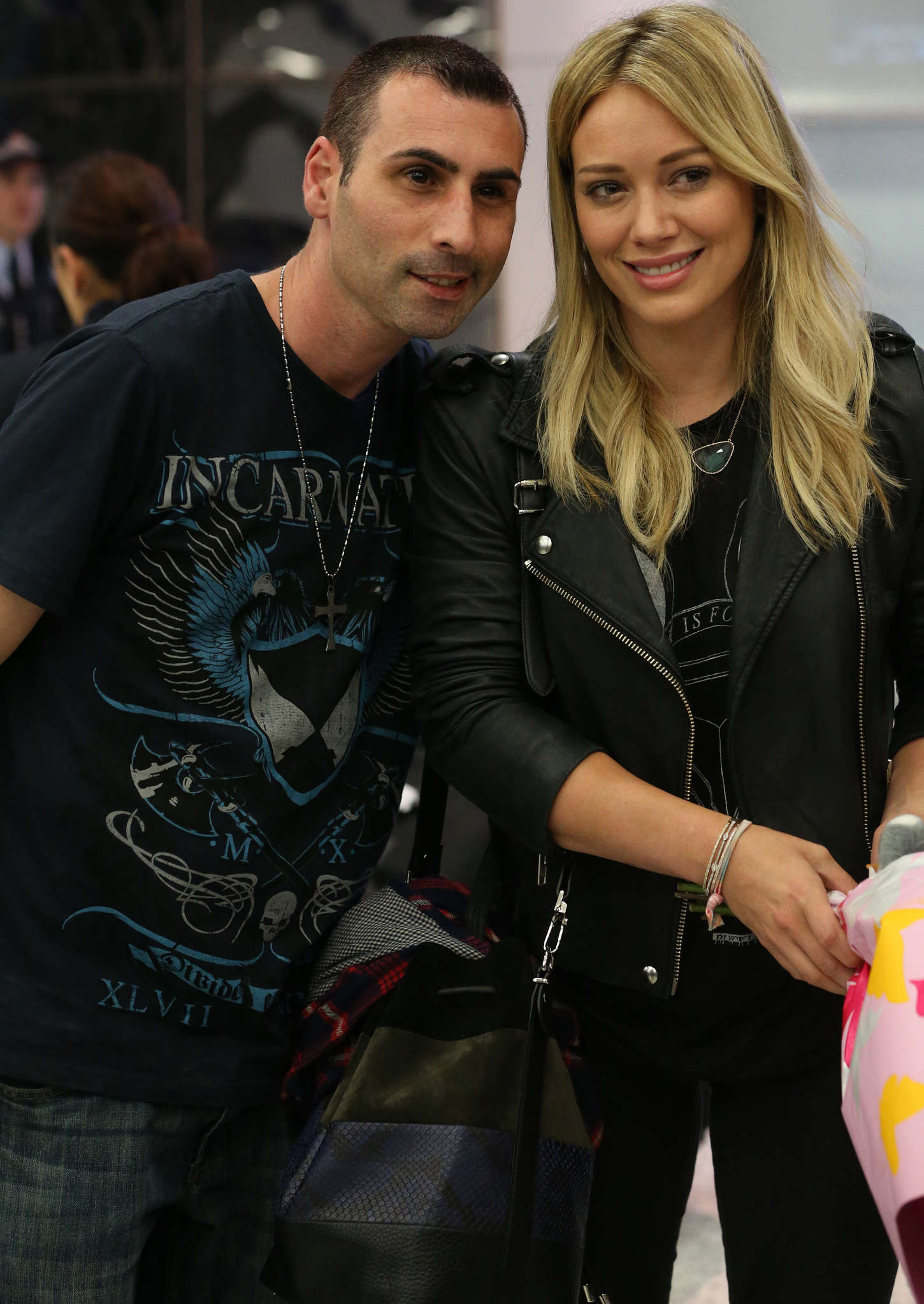 Hilary Duff 2014 : Hilary Duff at Sydney International Airport -06