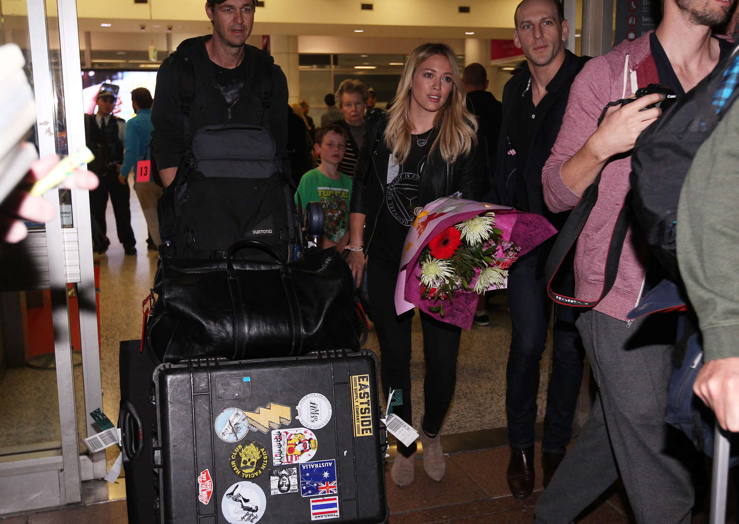 Hilary Duff 2014 : Hilary Duff at Sydney International Airport -13