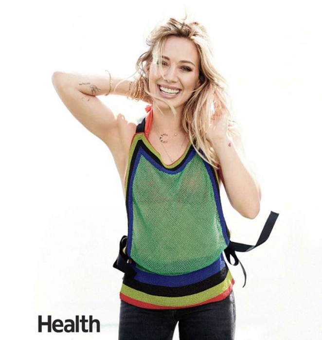 Hilary Duff - Health Magazine (December 2014)