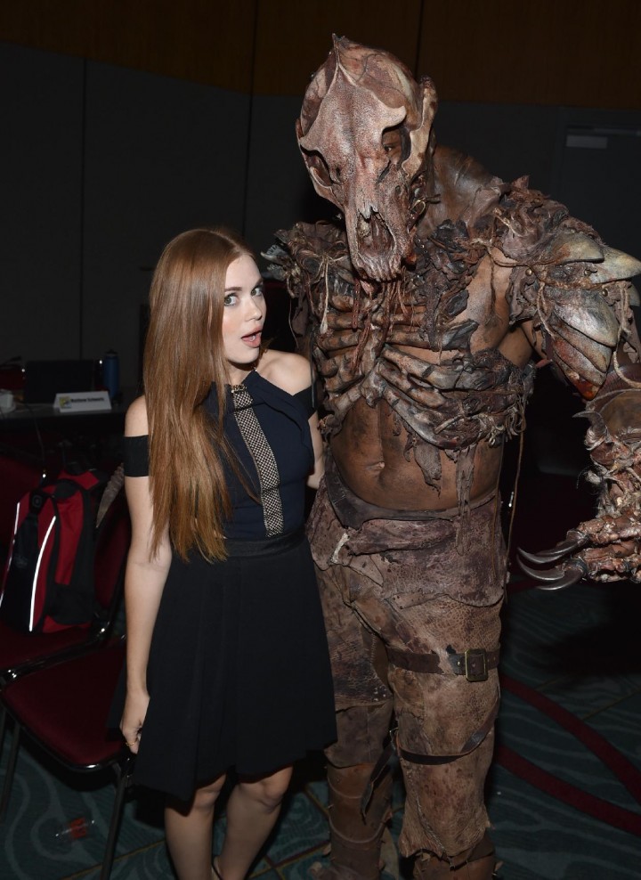 Holland Roden at "Teen Wolf" Comic-Con 2014 Panel