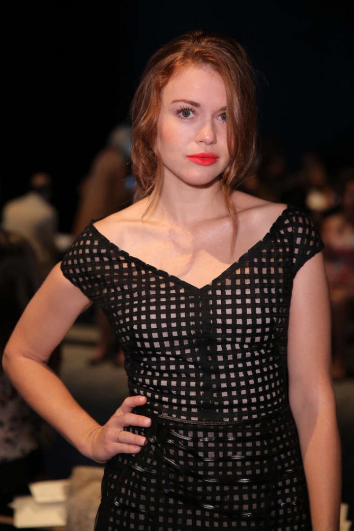 Holland Roden - Lela Rose Spring 2015 Fashion Show in NYC