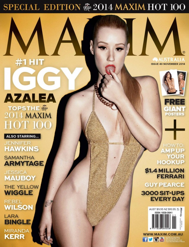 Iggy Azalea - Maxim Australia Magazine Cover (November 2014)